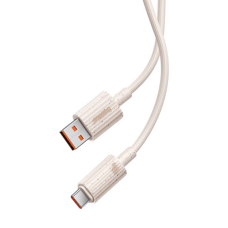 Hurtig opladning kabel Baseus USB til USB-C Habitat Series 2m 100W (rosa)