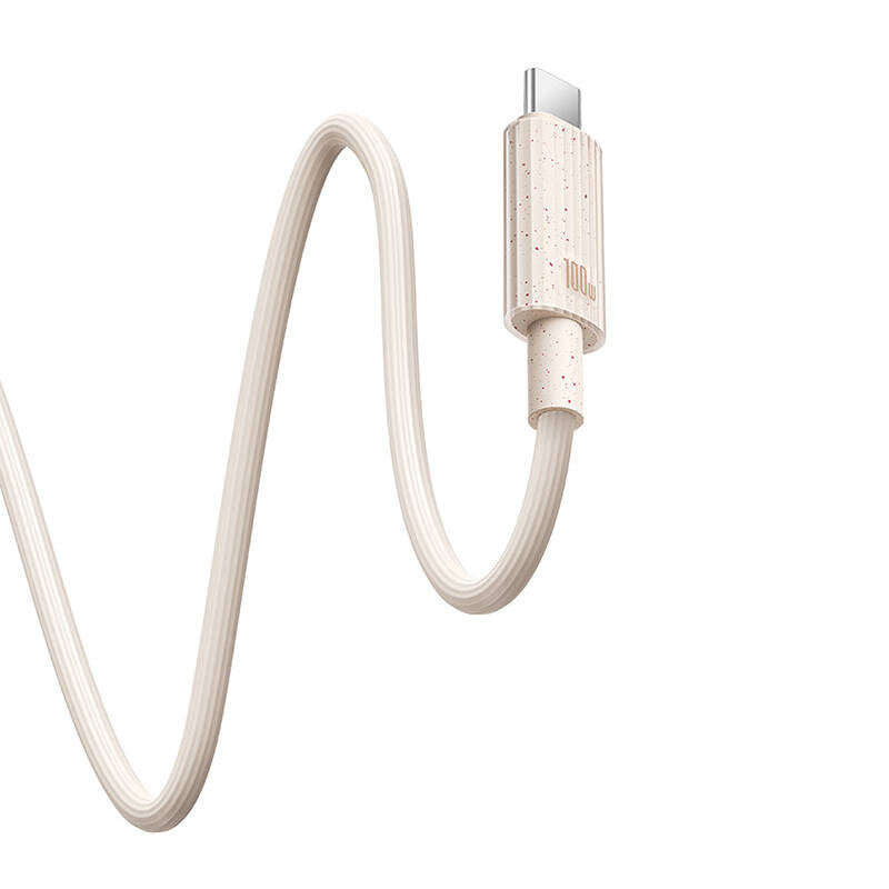 Hurtig opladning kabel Baseus USB til USB-C Habitat Series 2m 100W (rosa)