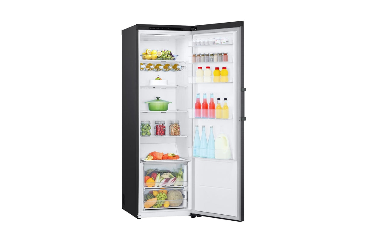 LG GLT51MCGSF køleskab Fritstående 386 L Sort