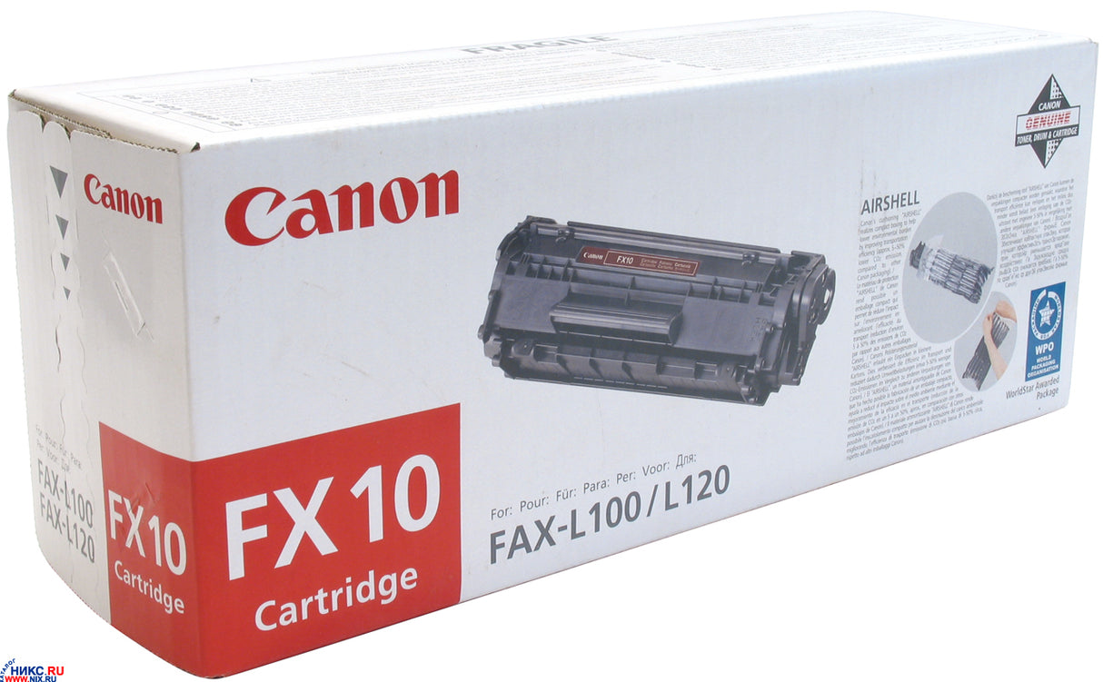 Canon FX10 tonerpatron 1 stk Original Sort