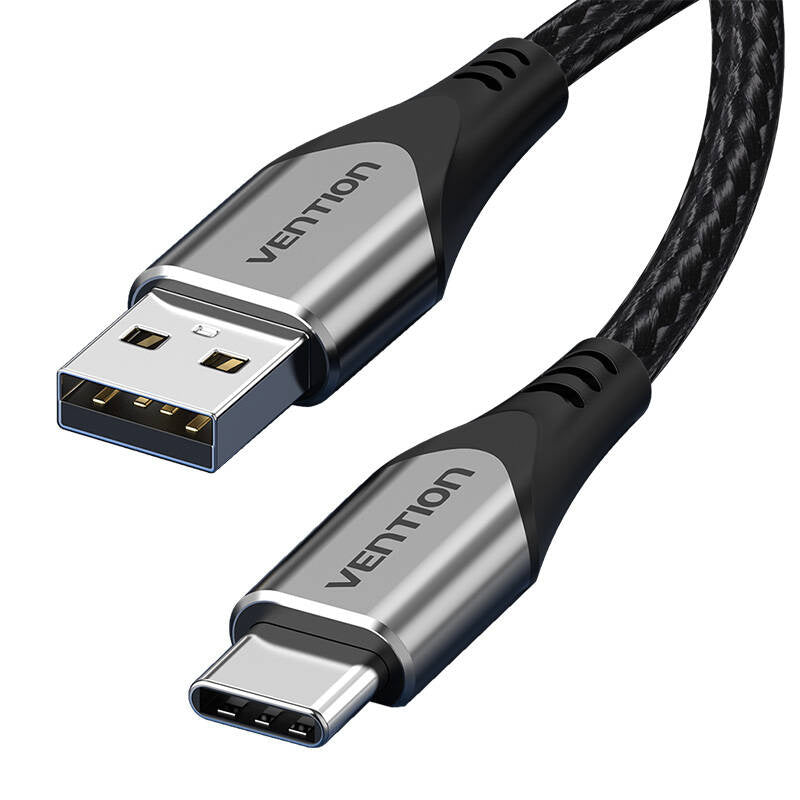 USB 2.0 A til USB-C 3A kabel 0,5 m Vention CODHD grå