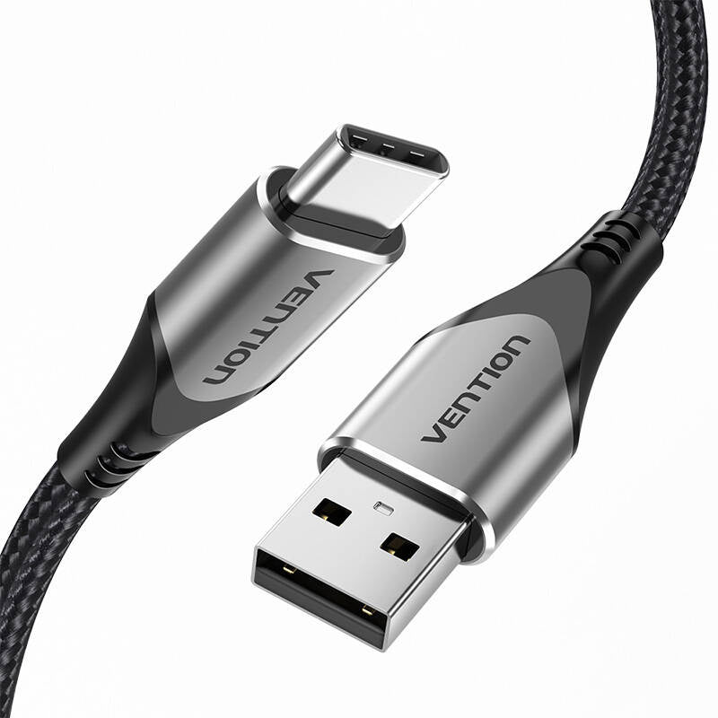 USB 2.0 A til USB-C 3A kabel 0,5 m Vention CODHD grå