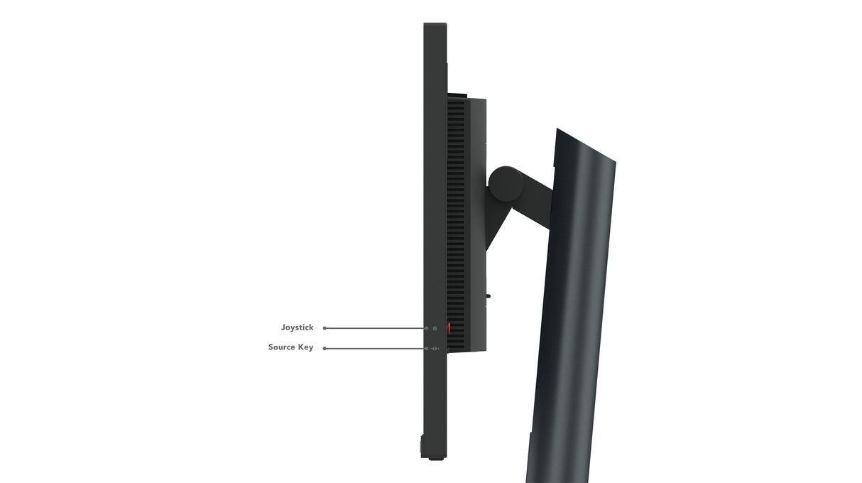 Lenovo ThinkVision P24q-30 LED display 60,5 cm (23.8") 2560 x 1440 pixel Quad HD Sort