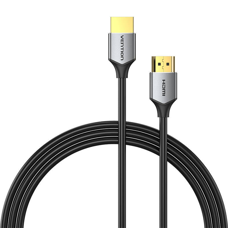 Ultra-tynn HDMI-kabel Vention ALEHH 2m 4K 60Hz (grå)