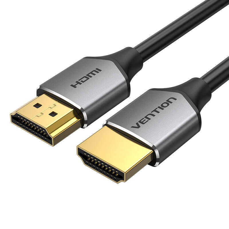 Ultra-tynn HDMI-kabel Vention ALEHH 2m 4K 60Hz (grå)