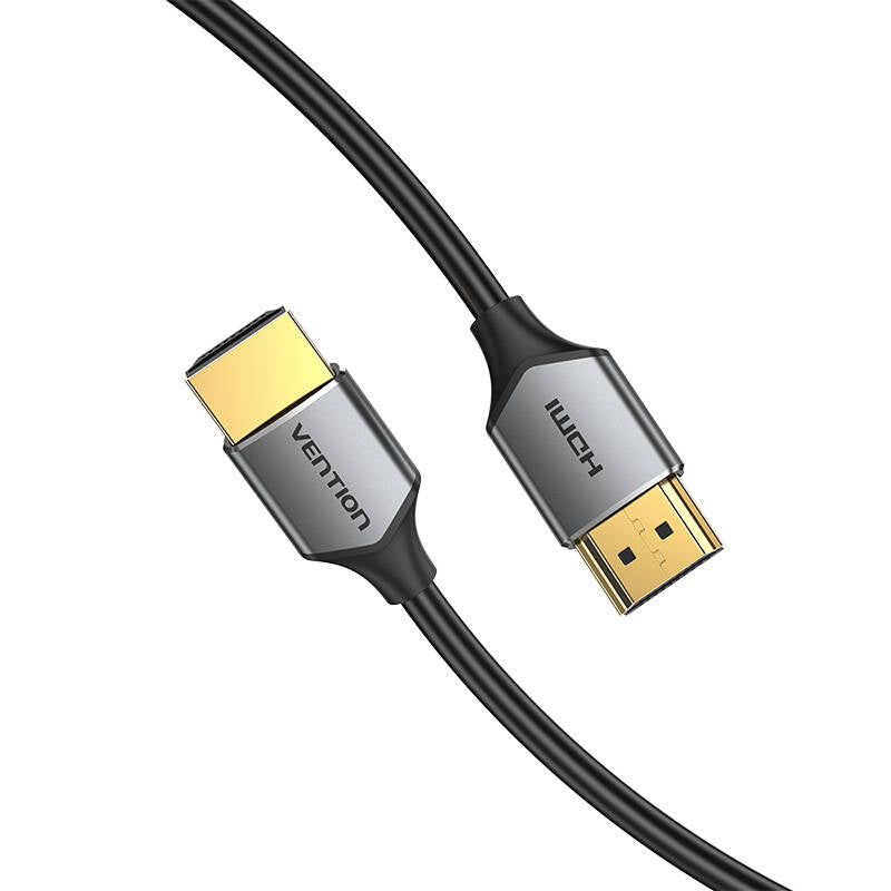 Ultra-tynn HDMI-kabel Vention ALEHD 0,5m 4K 60Hz (grå)