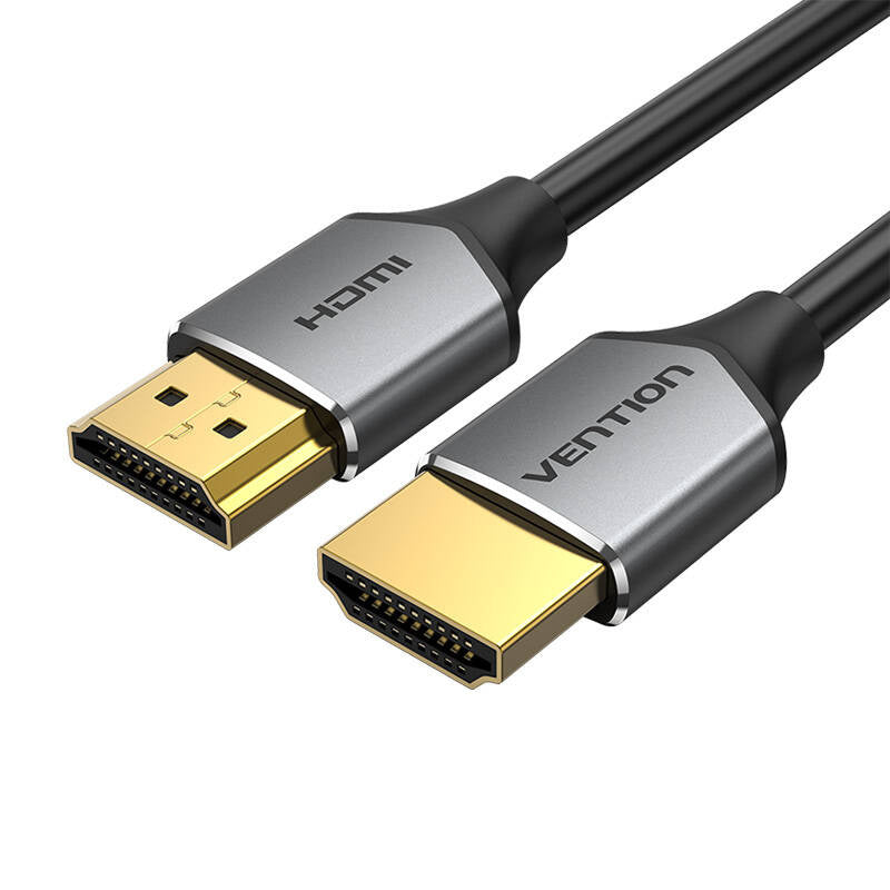Ultra-tynn HDMI-kabel Vention ALEHD 0,5m 4K 60Hz (grå)