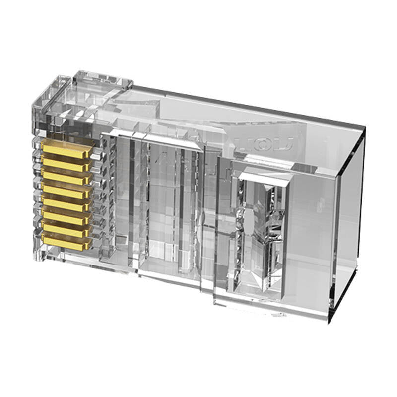 Modulær RJ45 CAT6 UTP Connector Vention IDDR0-50 Gennemsigtig pakke på 50