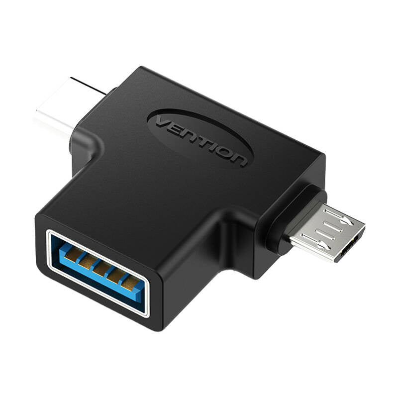 Adapter OTG USB 3.0 til USB-C og Micro USB Vention CDIB0