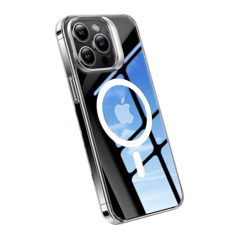 Torras telefonetui UPRO Lstand Clear-Mag til iPhone 15 PRO (gennemsigtigt)