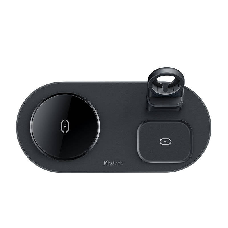 Trådløs oplader Mcdodo CH-7061 3 i 1 15W (mobile/TWS/Apple watch) (sort)