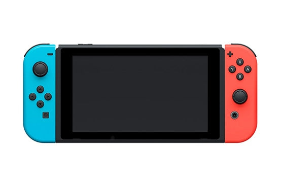 Nintendo Switch V2 2019 bærbar spilkonsol 15,8 cm (6.2") 32 GB Berøringsskærm Wi-Fi Sort, Blå, Rød