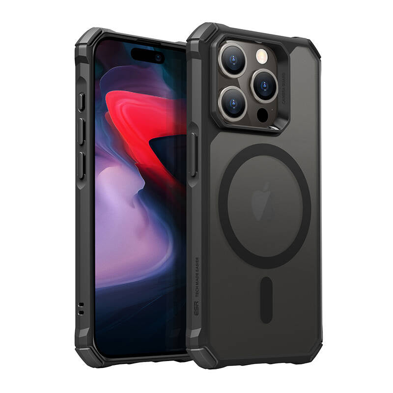 Case ESR Air Armor til iPhone 15 Pro, Magsafe (sort)