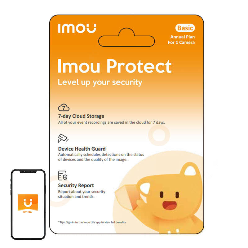 IMOU Protect Basic Gift Card (årsplan)