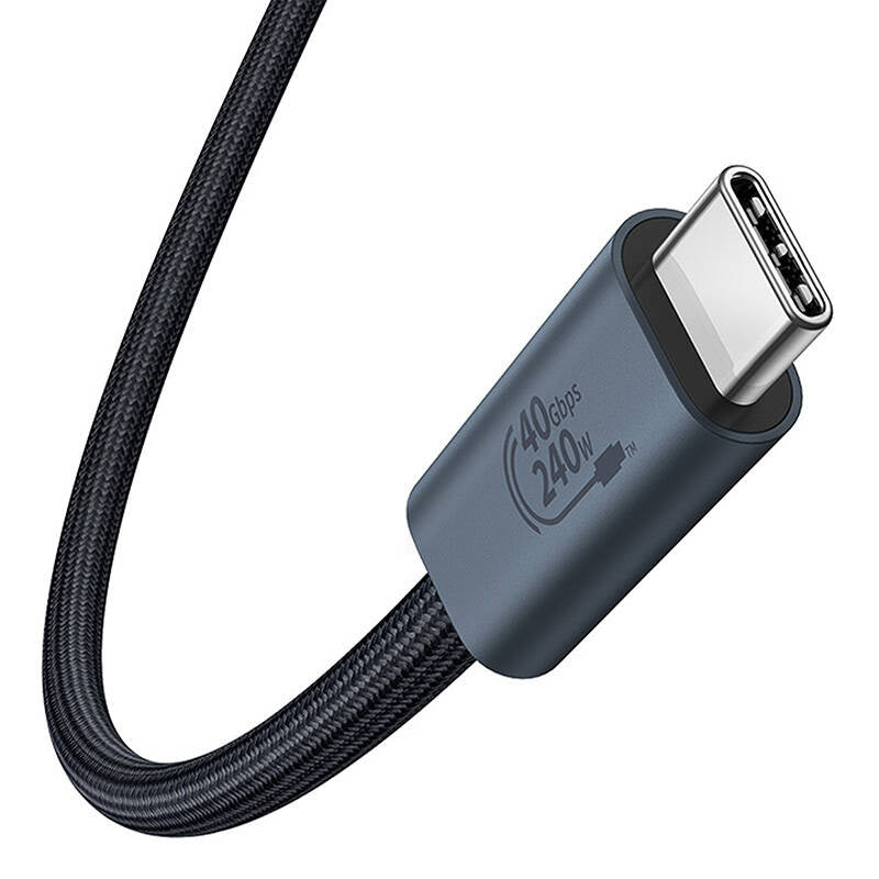 Hurtig opladning USB-C Baseus Flash 240W 1m (sort)
