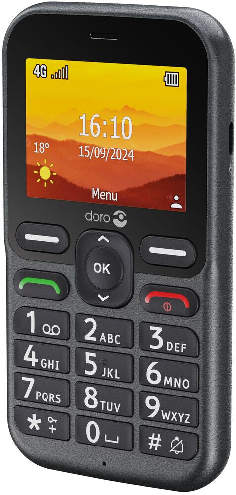 Doro Leva L10 6,1 cm (2.4") 120,7 g Sort Feature telefon