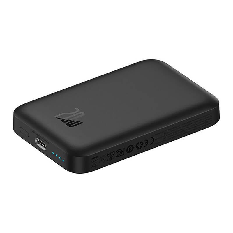 Mini trådløs PowerBank 20W Baseus (sort)