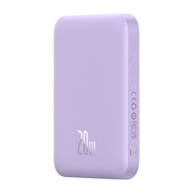 Powerbank mini Baseus 6000 mAh 20W (lila)