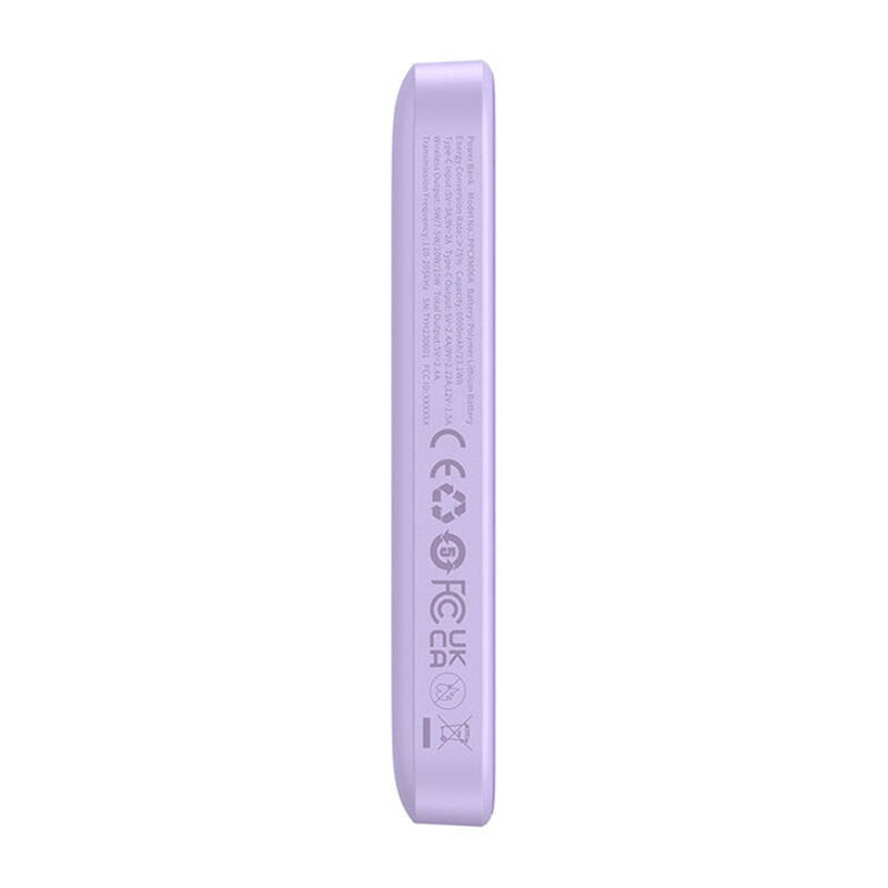 Powerbank mini Baseus 6000 mAh 20W (lila)
