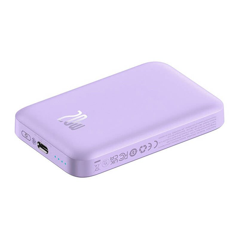 Powerbank mini Baseus 6000 mAh 20W (lila)