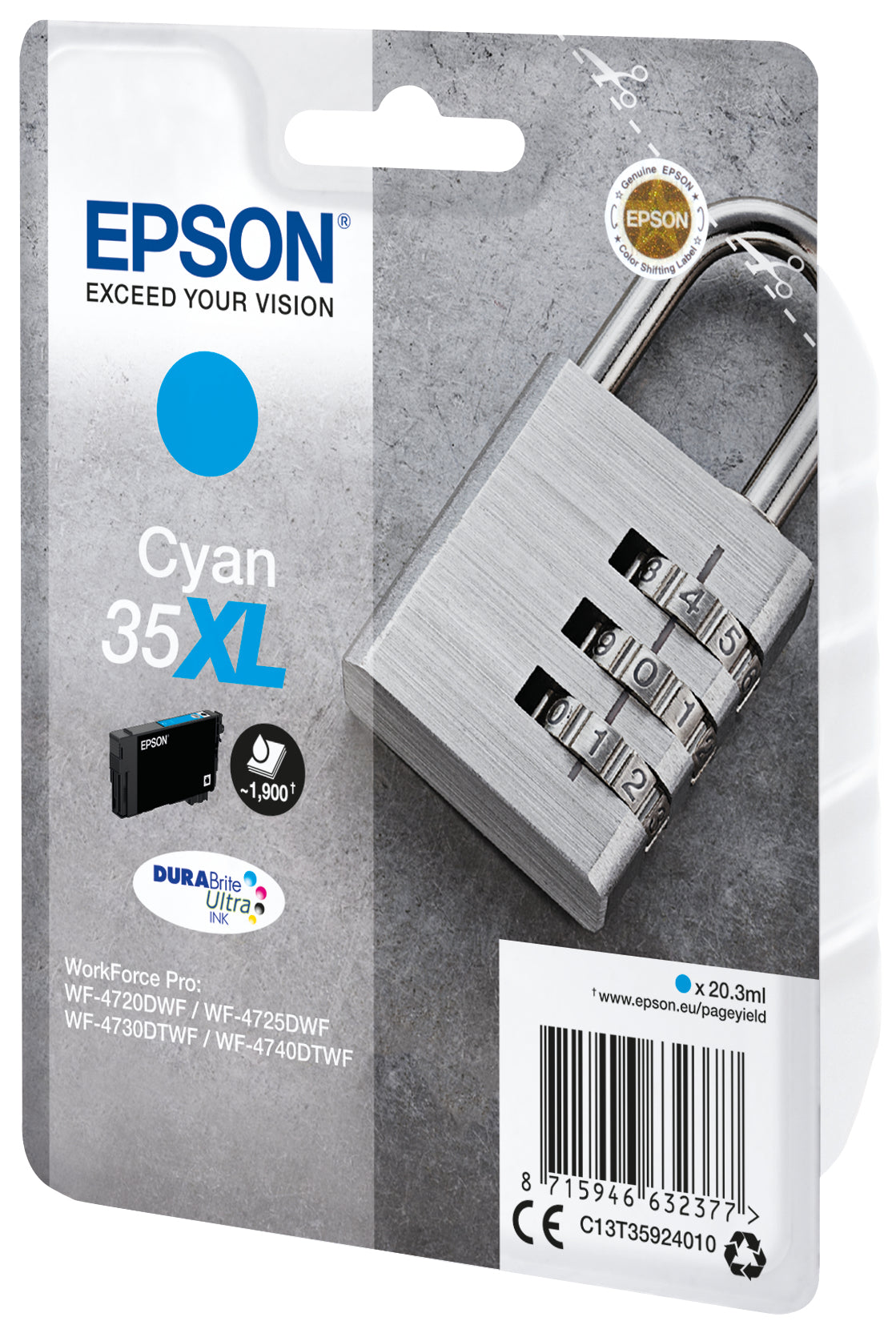 T3592 Cyan ink XL