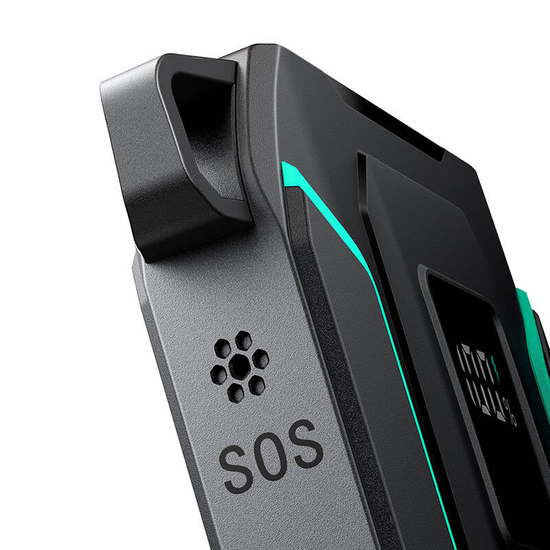 Powerbank Joyroom JR-L017 10000mAh, 22.5W, med Lightning + USB-C kabel (sort)