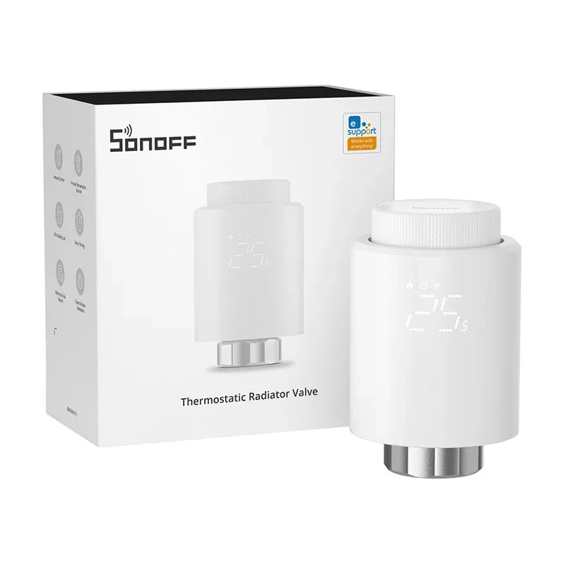 Smart termostat radiatorventil Sonoff TRVZB Zigbee 3.0