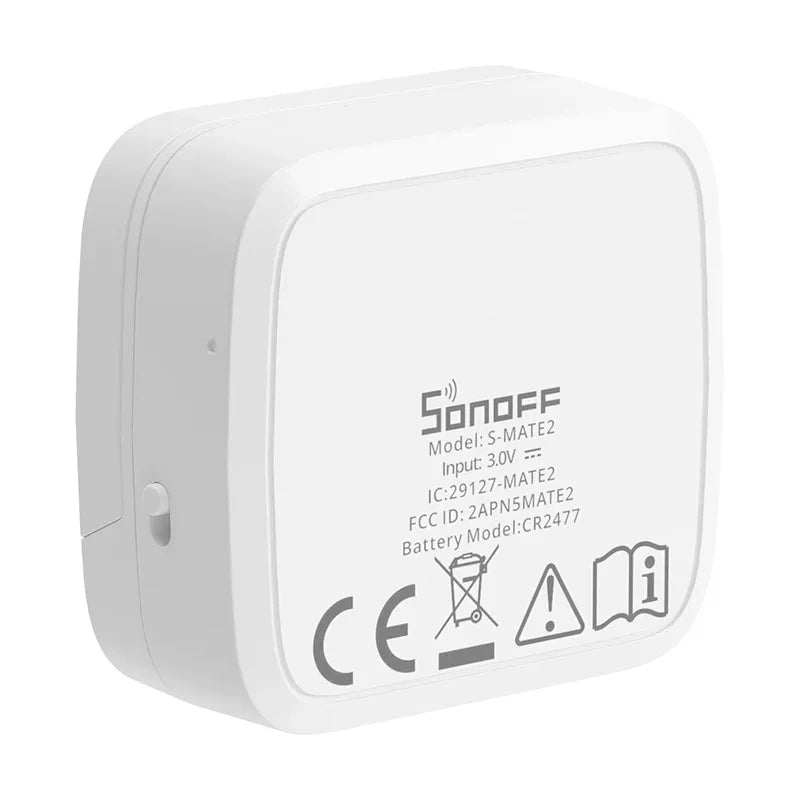 Smart Switch WiFi Sonoff S-MATE2 (ingen neutral)