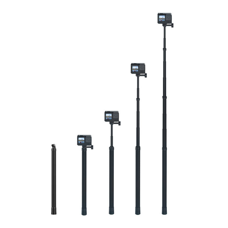 Selfie Stick 2.7M TELESIN carbon fiber til sports kameraer