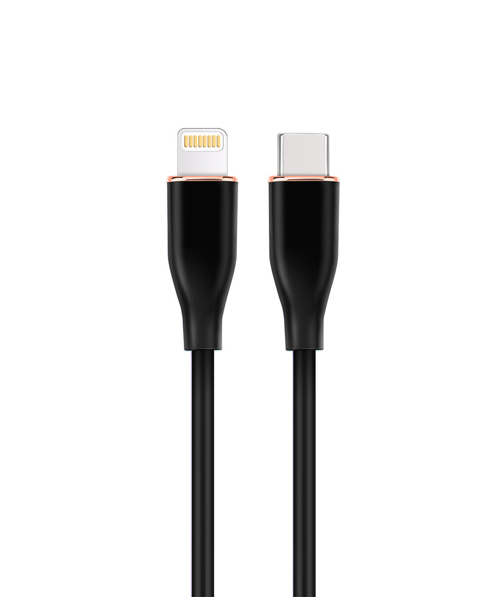 Gembird GMB Audio CC-USB2S-CM8PM-1.5M-BK Lightning kabel 1,5 m Sort