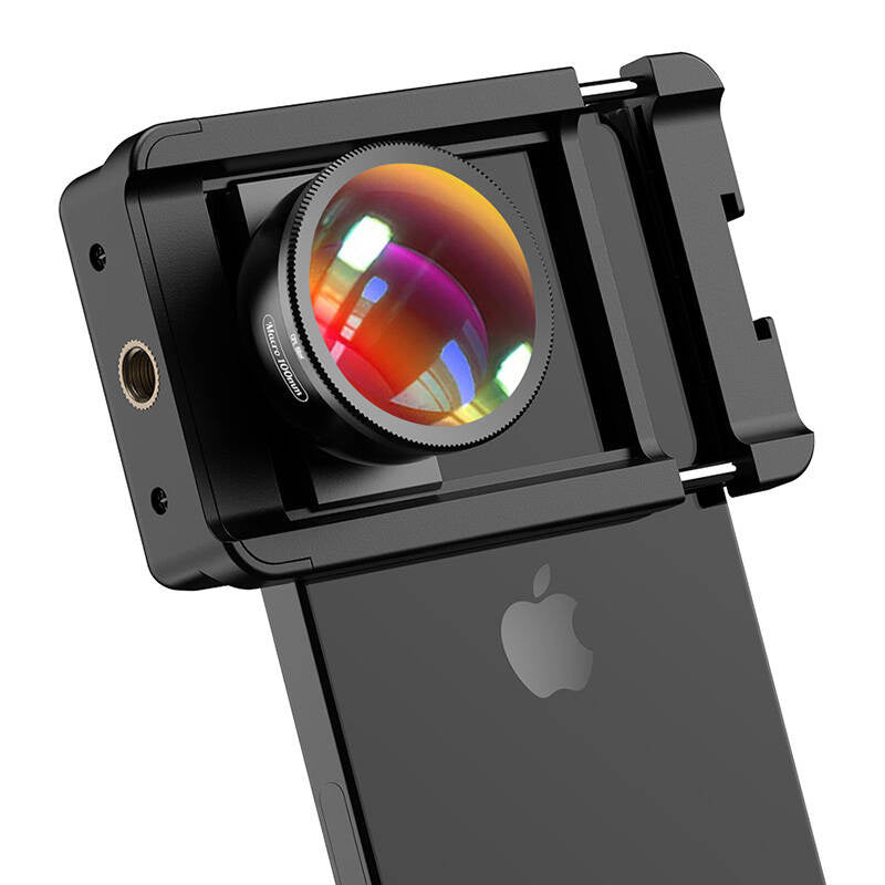 Mobil objektiv APEXEL APL-HB100CPL100mm makro med CPL (sort)