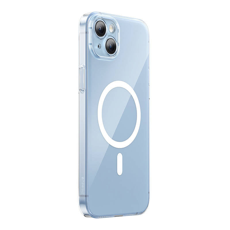 Baseus Crystal Series Magnetisk Case til iPhone 14 Plus + hærdet glas