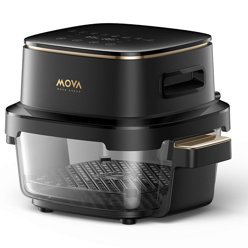 MOVA AF20 PRO fryer Single 4 L Stand-alone 1700 W Hot air fryer Black, Gold