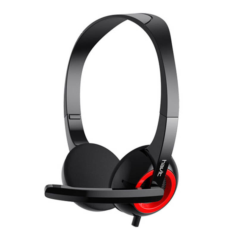 Havit H202d Wired Headphone (sort)