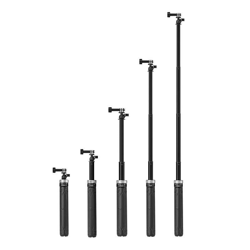 Selfie-stick universel 360° Telesin til sportskameraer/telefoner (S1-TSS-01)