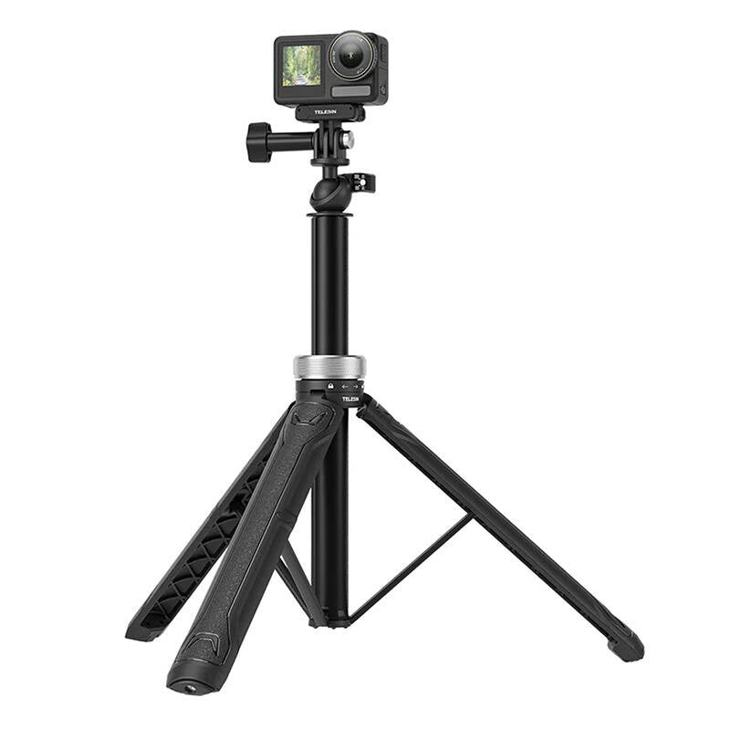 Selfie-stick universel 360° Telesin til sportskameraer/telefoner (S1-TSS-01)