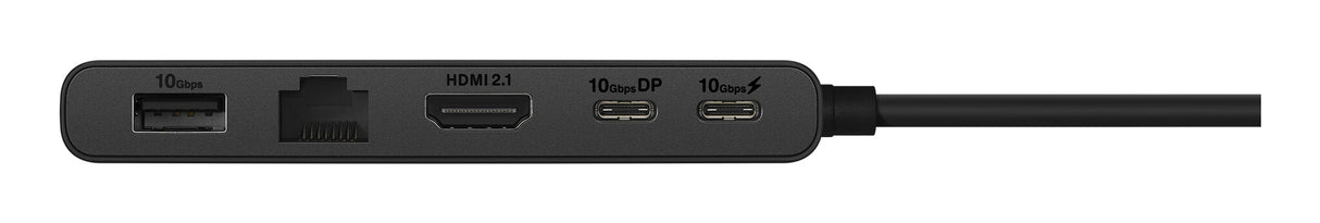 ASUS Dual 4K USB-C Dock DC201 Ledningsført USB 3.2 Gen 2 (3.1 Gen 2) Type-C Sort