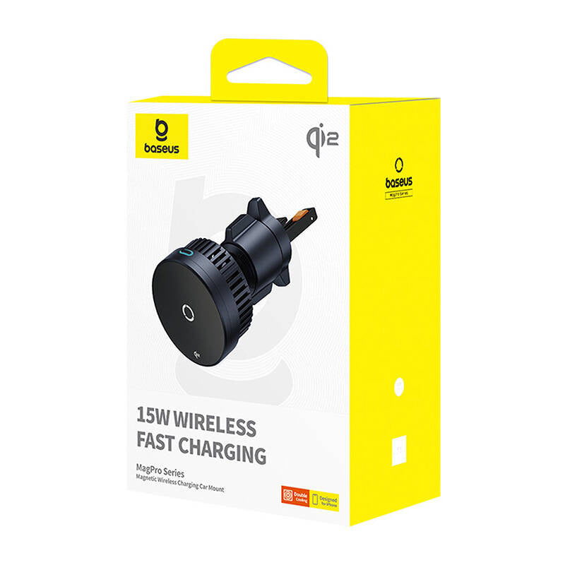 Samkøbsudstyr Baseus MagPro med induktionsudstyr 15W Qi2.0 (hvid)