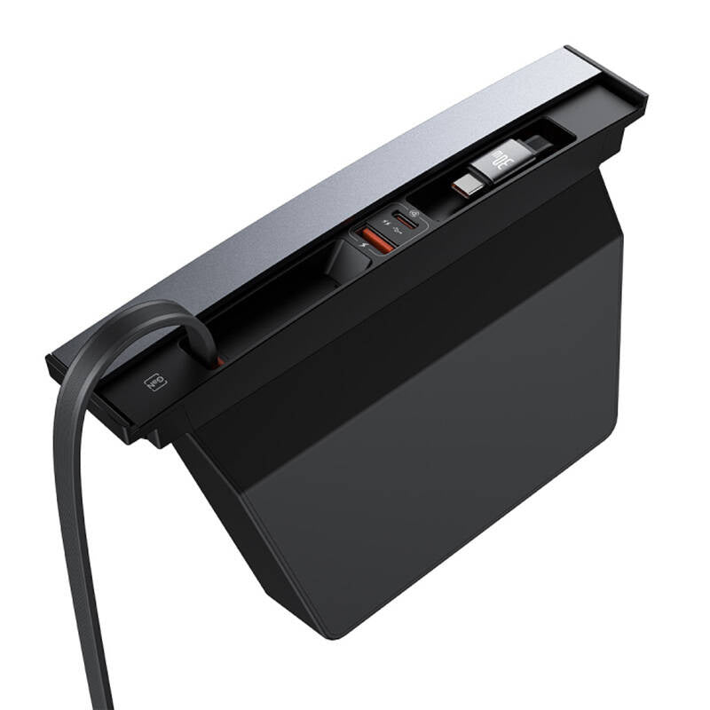 Hubus Base T-Space med USB-C til USB-C kabler til Tesla Cars (sort)