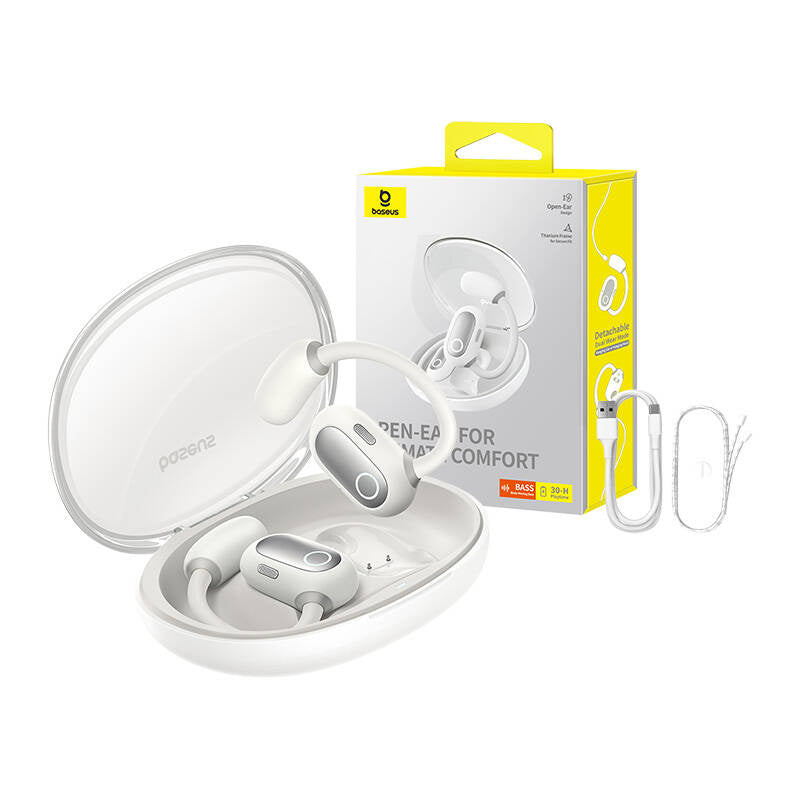 Høretelefoner TWS Baseus Eli Sport 1, (hvid)