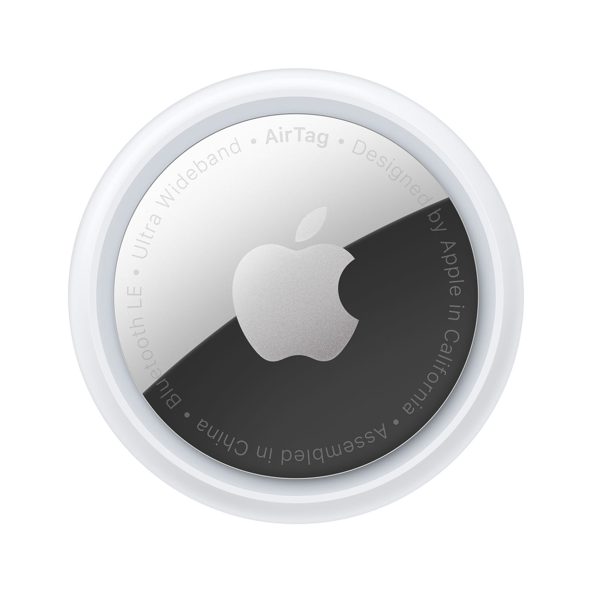 Apple AirTag Element Finder Sølv, Hvid