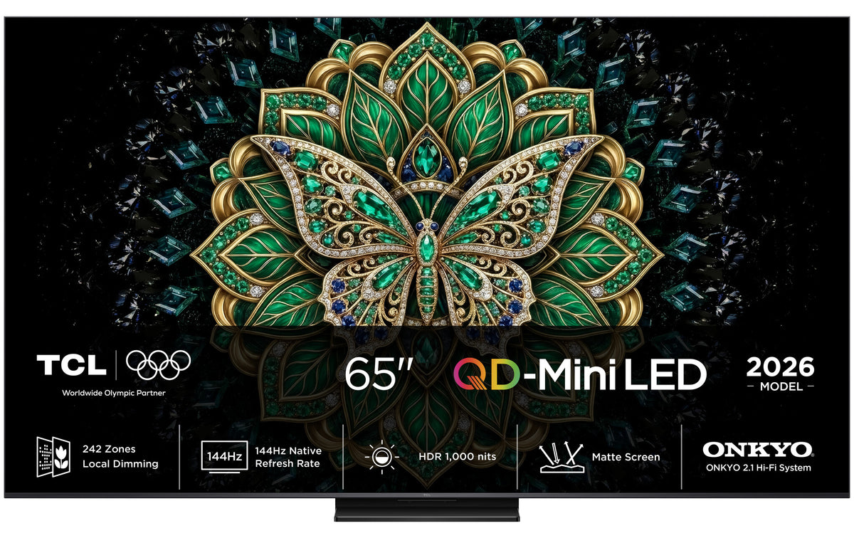 TCL C6K Pro 65C6K Pro 165,1 cm (65") 4K Ultra HD Smart TV Wi-Fi Sort 1000 cd/m²