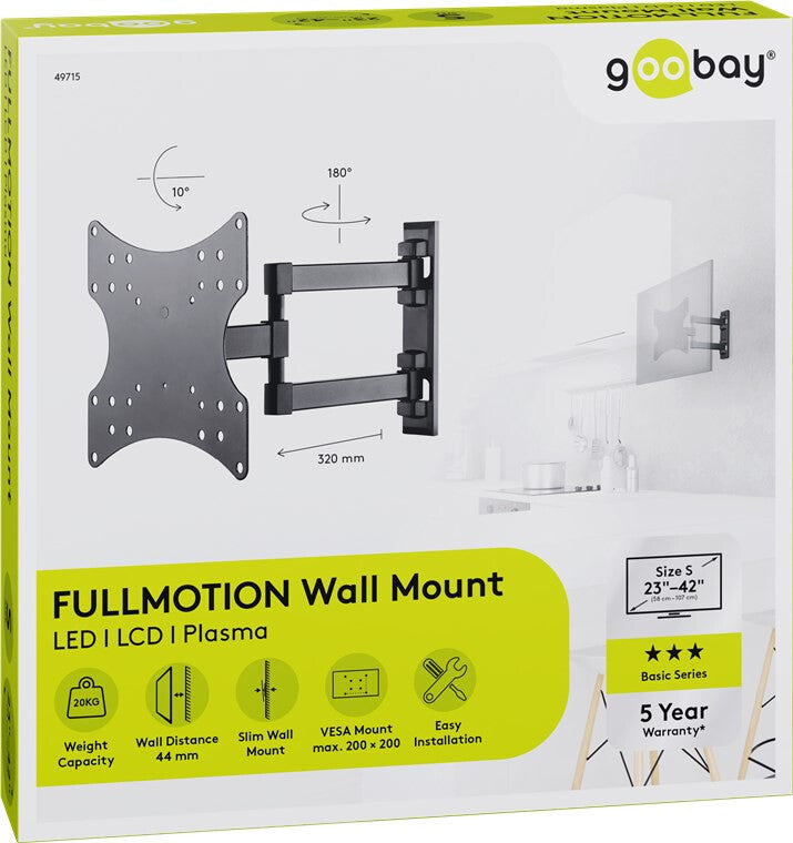 Goobay 49715 TV mount/stand 23 - 42