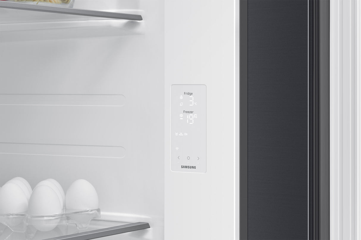 Samsung RS70F65KEF side-by-side køle-fryseskab Fritstående 640 L Sort