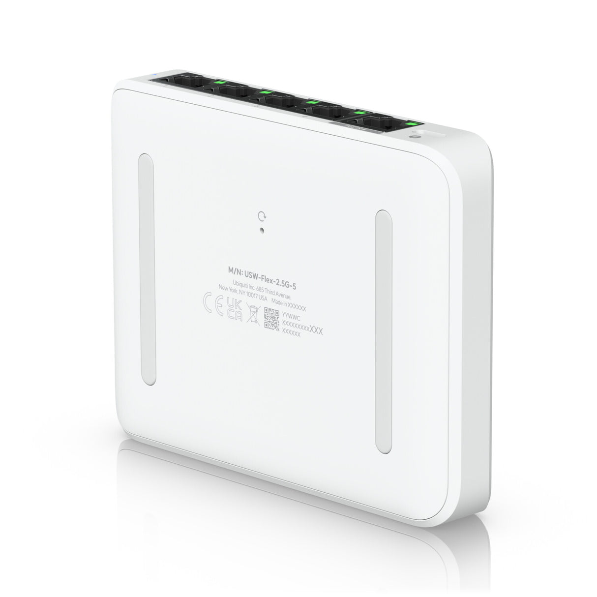 Ubiquiti UniFi Flex Mini 2.5G Administreret 2.5G Ethernet (100/1000/2500) Strøm over Ethernet (PoE) Desktop Hvid