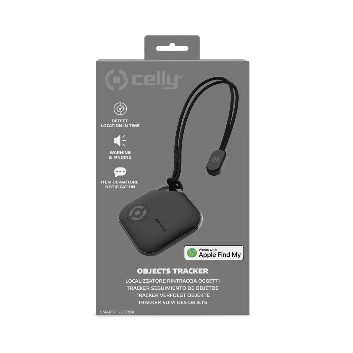CELLY SMART TAG FINDER BLACK