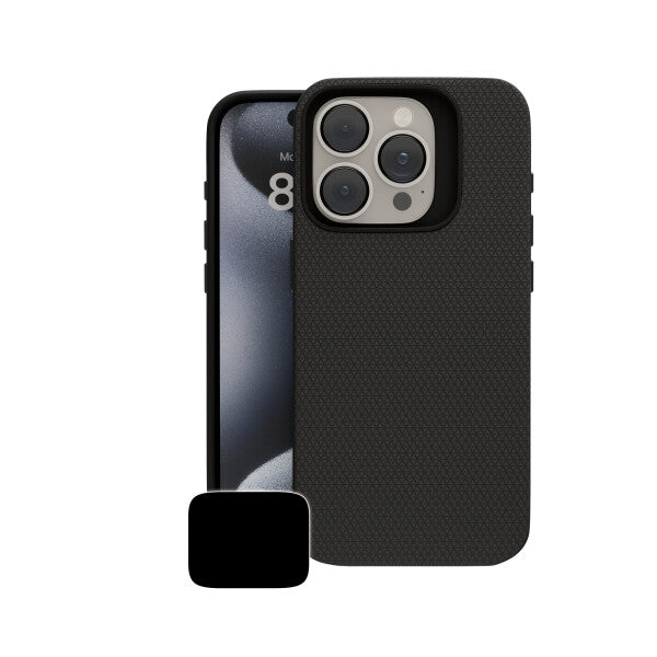 prio Beskyttelsescover til iPhone 17 Pro (6,3 tommer) sort