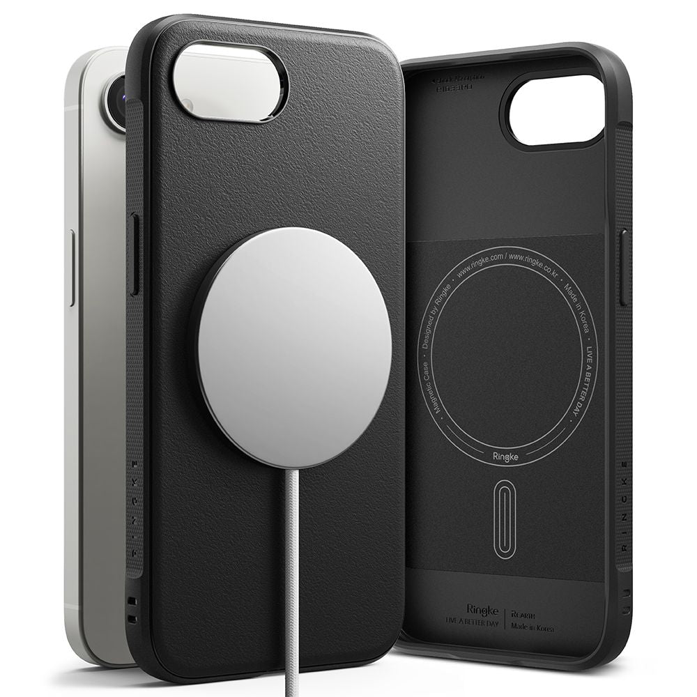 Ringke Onyx Magnetisk Magsafe Iphone 16 E / 17 E Sort