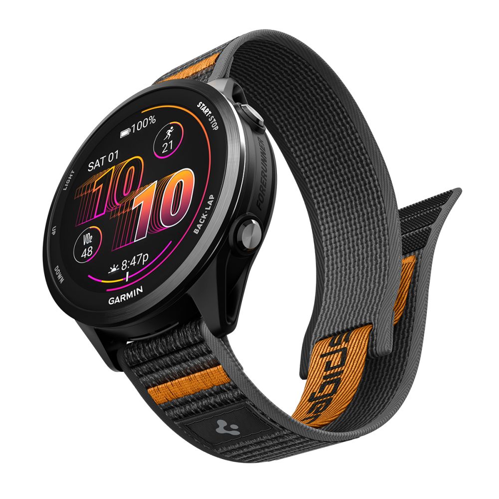 Spigen Athlex Air Garmin Quick Release 22 Mm Active Sort/Orange