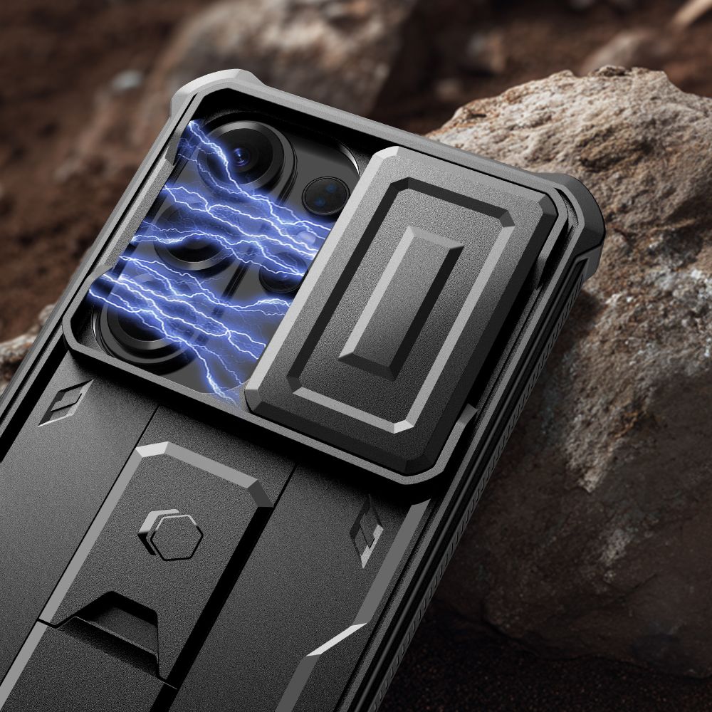 Tech Protect Kevlar Cam+ 2 Sæt Galaxy S26 Ultra Sort